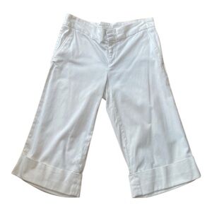 Lilly Pulitzer White Capri Pants - white label - Size 2